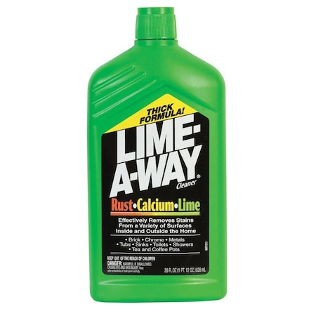 Lime-A-Way Lime-A-Way Fresh Scent Calcium Rust and Lime Remover 28 oz Liquid 5170087000